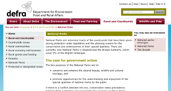 Defra - National Parks